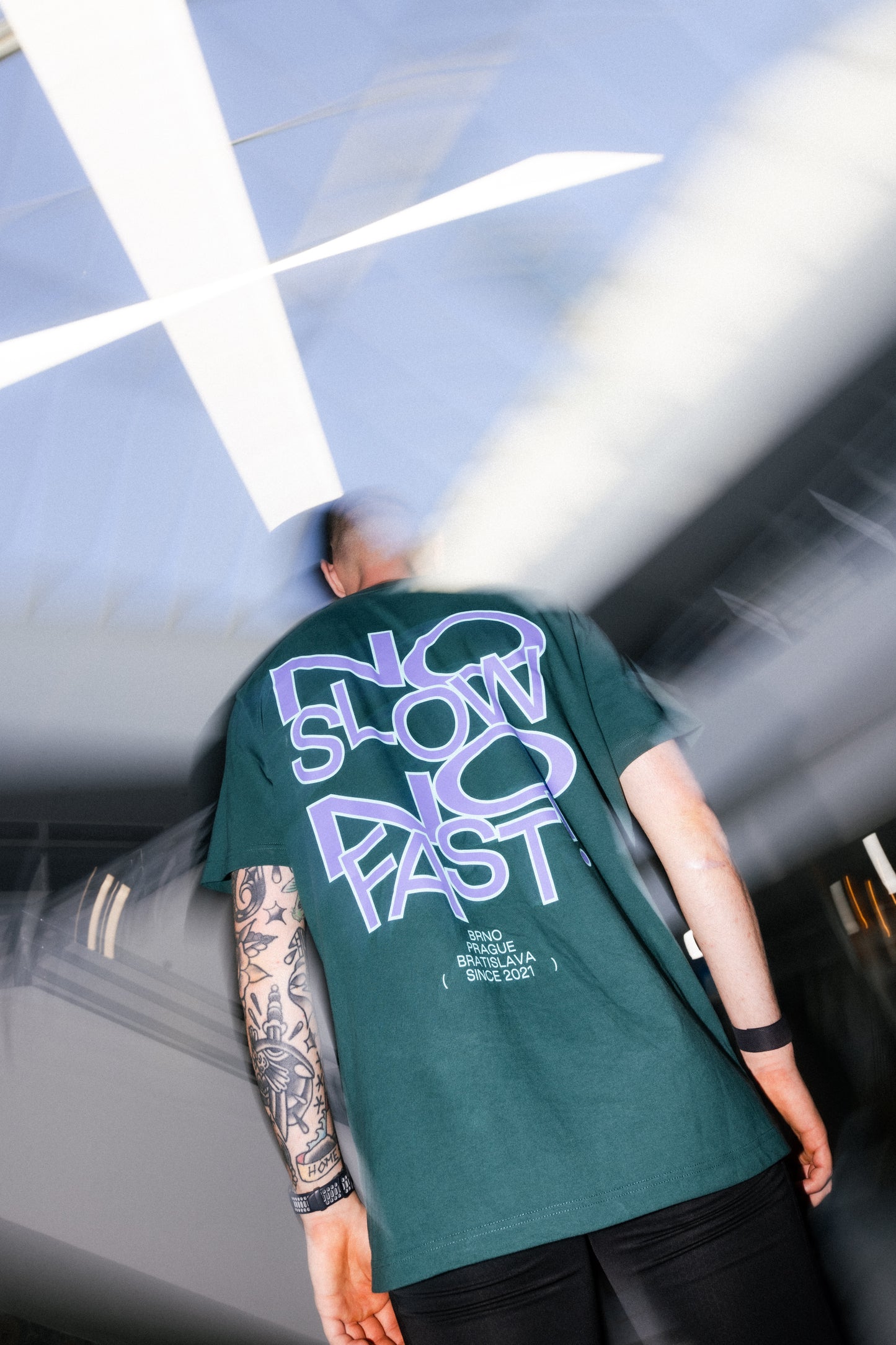 NO SLOW NO FAST T-SHIRT